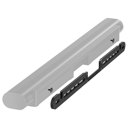 WALI Soundbar Wall Mount for Sonos Arc and Sonos Arc Ultra Hidden Design Low Profile Soundbar Bracket Mount on Wall Under TV Installation Mounting Hardware Kit Included Black