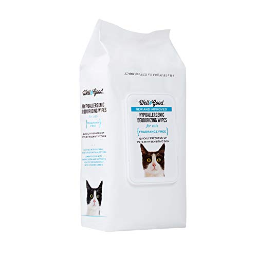 Petco Brand - Well & Good Hypoallergenic Deodorizing Cat Wipes, Pack of 100, 100 CT - Image 4