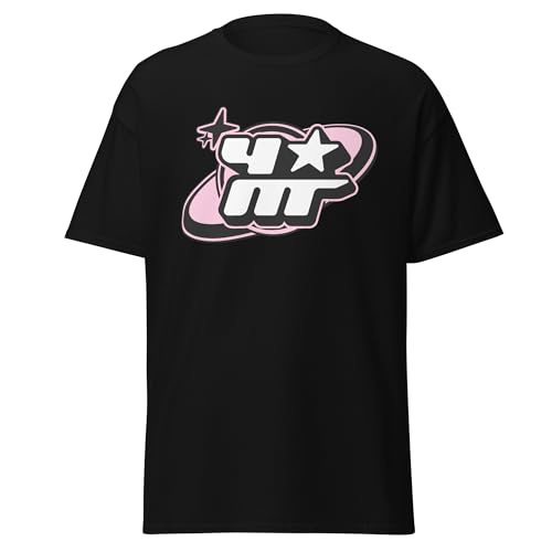 Miko - YM Trap Love Anime | Young Reggaeton Baby Merch Geek Fans | Playera Unisex (US, Alpha, 3X-Large, Regular, Regular, Black)