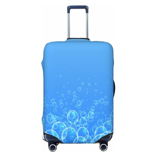 Water Bubble Luggage Cover for Suitcase, Suitcase Cover Protector Fit 25-28 Inch Luggage Travel Accessories, L