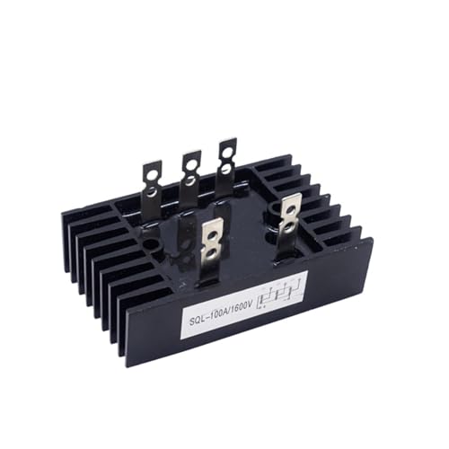 Pont redresseur triphasé SQL 100A 1600V de qualité industrielle avec boîtier isolé hermétique