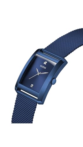 Image of GUESS Clyde Analog Watch for Men with Rectangle Dial & Water Resistant Man's Wrist Watches