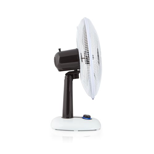 Miniatura 3 de Orbegozo Tf 0133 - Ventilador De Sobremesa, Oscilante, 3 Velocidades, Diámetro Hélice 30 Cm, Asa, 40 W, Piloto Luminoso Led, Blanco