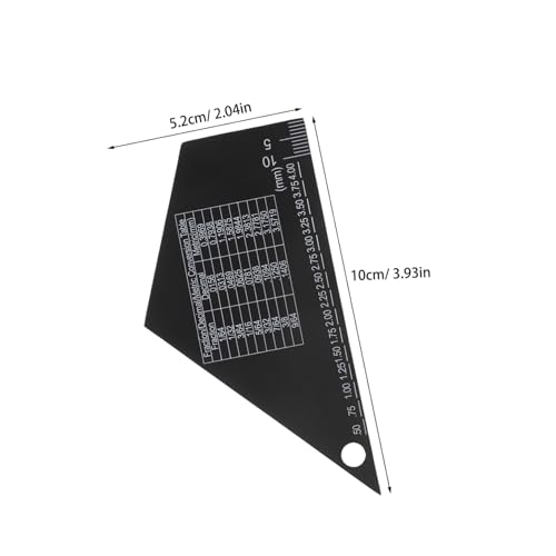 ELAYARD ギター弦高ゲージ フレットレベリング定規 高精弦間調整ツール 指板測定 楽器メンテナンス用 プロ仕様 吉他?修工具