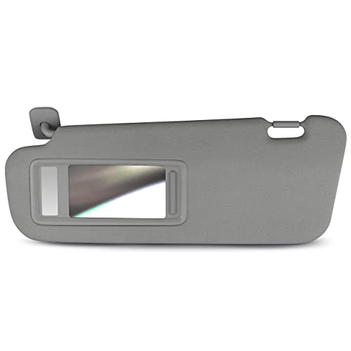 Left Driver Side Sun Visor Compatible with Mazda 3 2010 2011 2012 2013, BBM3-69-320A-75 BBM2-69-320A-75