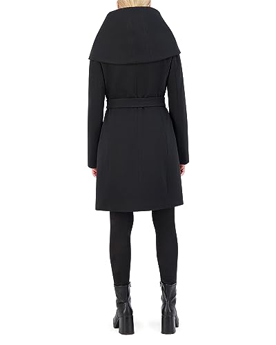 Cole Haan Women's Asymmetric Belted Coat4