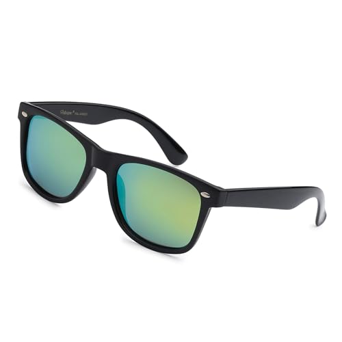 Image of PolarSpex Polarized Sunglasses for Men and Women | UV Protection, Durable Lightweight Frame, Retro Style, Felt Carrying Case, Clear Vision for Driving, Fishing & Everyday Wear.