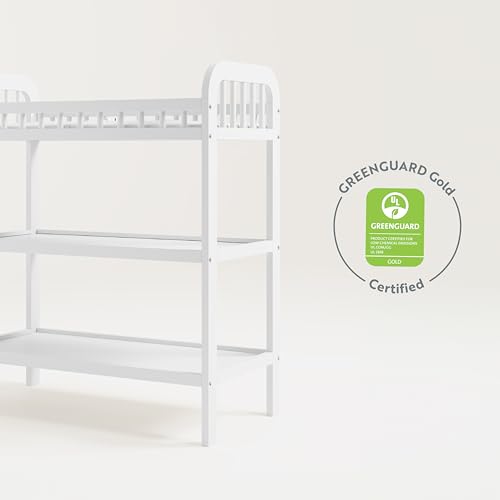 image for Storkcraft Pasadena Changing Table with Water-Resistant Changing Pad (