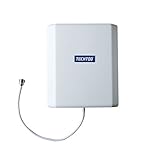 TECHTOO 3G 4G LTE Antenna Indoor Outdoor 12dBi Directional Wide Band WiFi Antenna 698-2690MHz Panel