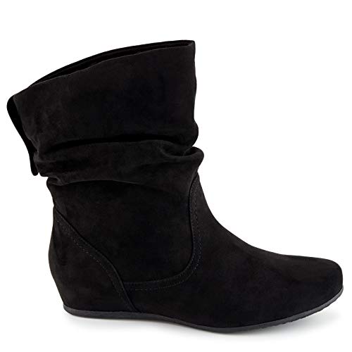 Image of XAPPEAL Carney - Women's Slip On Casual Slouch Short Ankle Boot