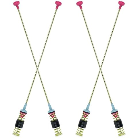 WA50R5200AW/US WA50R5400AV/US WA45T3200AW/A4 Washer Suspension Rods(4 Pcs）for Samsung WA45M7050AW/A4 WA5451ANW/XAA WA45N3050AW/A4 WA45T3400AV WA45T3400AW WA50R5400AW/US Cover