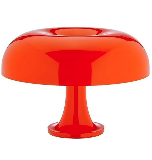 Artemide Nessino - Lámpara de mesa (policarbonato), color naranja