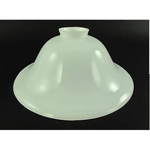 Antique Style White Crystal Glass Lamp Shade Cover