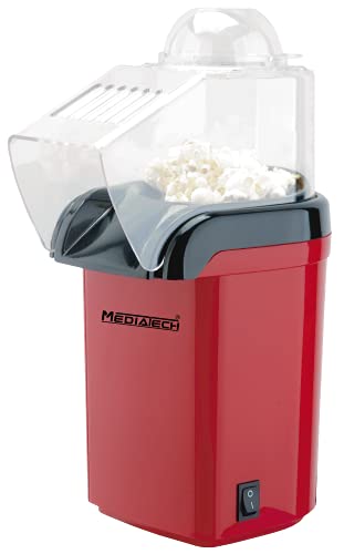ماكينة صنع الفشار MT-PC300 من ميديا تيك، لون أحمر
