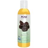 Now Solutions, Organic Jojoba Oil, Moisturizing Multi-Purpose Oil for Face, Hair and Body, 4 Fl Oz