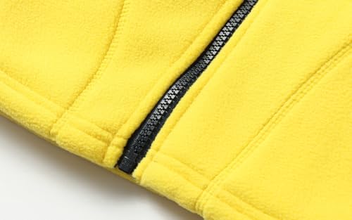 Image of LittleSpring Kids Fleece Vest with Fur Lined Zip Up Warm Thickening Winter Sleeveless Jacket