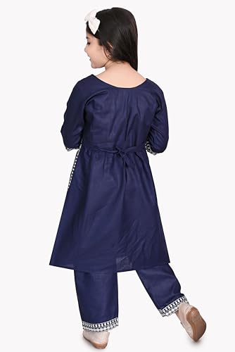 Image of NFashion Girls Printed design Rayon Anarkali Salwar Suit Set for girls