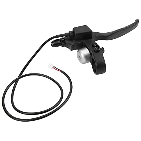 VGEBY Roller-Bremsgriff, 8,5-Zoll-Elektroroller-Bremsgriff Scooter-Lenkerbremshebel mit Glocke Cover