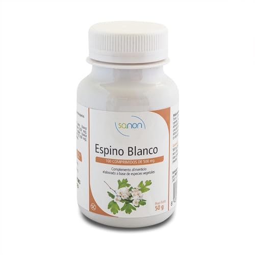SANON Espino Blanco 100 comprimidos de 500 mg