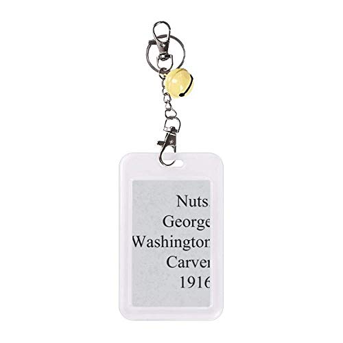 Étui carte de crédit George Washington Carver jaune protège-carte à motif