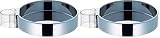 hansgrohe Ersatzteil, Casetta'C Seifenschale, Chrom (Packung mit 2)