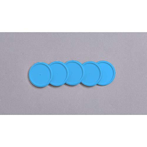 Discos Para Caderno Inteligente, CI312014, Grande, 31 mm, Azul Atlântico, Com 12 Unidades