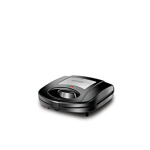 BLACK+DECKER Sandwich & Grill Maker 650-780W Power 2in1 Interchangeable Sandwich and Grill Maker with Indicator and Ready to Cook Lights Non Stick Surface Easy to Use TS2120-B5