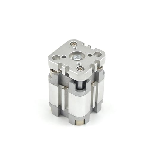 Cylindre compact ADVUL-25 double guidage pneumatique fixe - 4