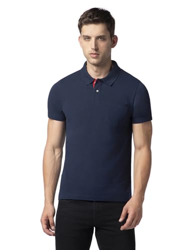 Image of FYLTR Men's Solid Regular Fit Polo Shirts