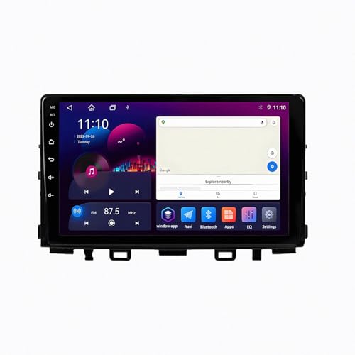 Radio de coche 2 DIN para KIA Rio con Mirror Link y manos libres para renovar tu pantalla vieja