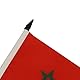 AZ FLAG - Tischflagge Marokko - 21x14 cm - Marokkanische Tischfahne 14 x 21 Cm - Flaggen