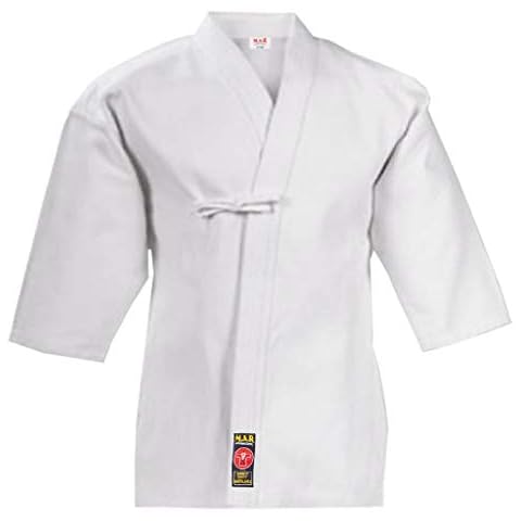 MAR | Traditional Kendo Gi White Hakama Jacket Japanese Style Kendo Jacket Cover