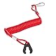 Boot Motor Motor Stop Schalter, Außenborder Motor Zündung Not Stop Schalter Schlüssel Lanyard Seilclip (für All Series)