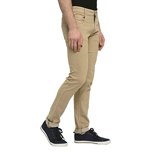 STUDIO NEXX Men's Regular Fit Stretch Jeans