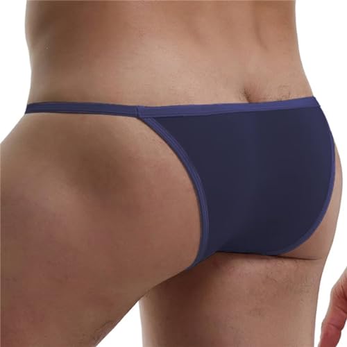 Mens Thongs Underwear Sexy Mini Thong Men Panties Low Waist T-Back Bikini Briefs Ultra Thin Underpants3