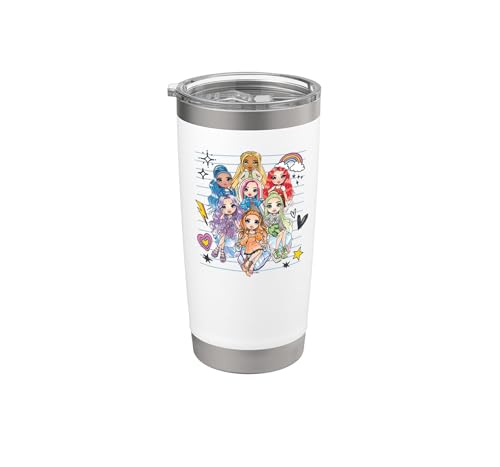 Rainbow High - Doodle Vaso térmico de acero inoxidable de doble pared