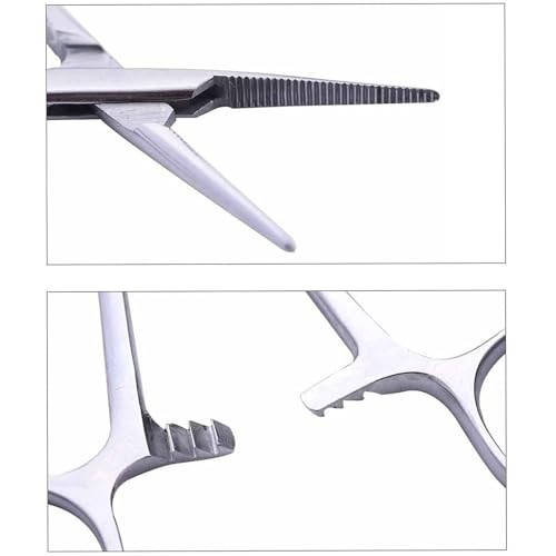 SinChic Hämostatische Pinzette,Edelstahl Hemostat Hund Katze Haustier Schere Haustier Puller Pinzette für Haustier Grooming Hund Ohr Haar Puller Locking Forceps