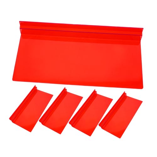 WOONEKY Shoe Shelves 5pcs Slatwall Shelf Wall Shoe Rack Shoe Display Racks Retail Shelves for Sneaker
