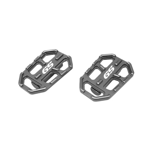 Pédales larges pour moto en aluminium robuste pour série GS