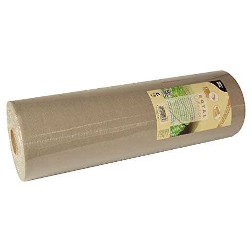 Papstar, Chemin de Table, Aspect Tissu, PV-GS31 Tissue Mix Royal Collection 24 m x 40 cm Gris sur Rouleau, # 84974