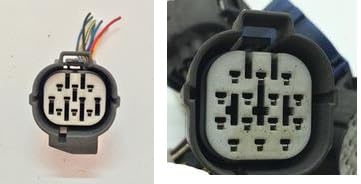 Wiring Connecting Terminals - Automotive Connector Gearbox Oil Circuit Board Battery Valve Plug - (Color: Dark Grey)