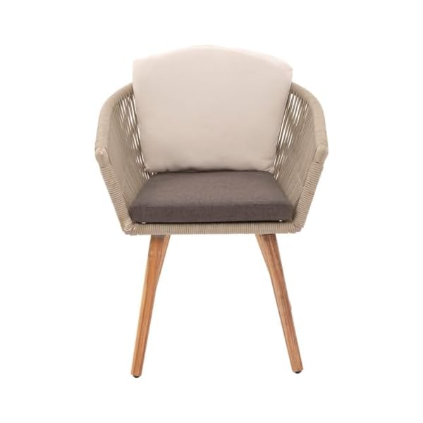 OUTLIV. Gartensessel Avarua Akazienholz Taupe