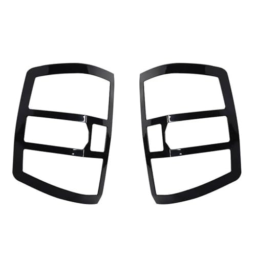Feu arrière pour Chevy Silverado 2014-2018 garniture de couverture décoration noir abs