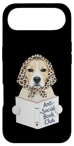 Anti-Social Book Club Labrador Dog Reader Bookish Girl �X�}�z�P�[�X iPhone Air �p
