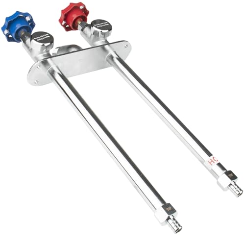 WHK 10" Frost Free Hot Cold Outdoor Faucet with PEX 1/2 x 3/4 Hose Bibb by WHK - Used condition - Image 8