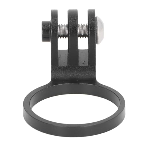 Stem Mount Light Holder Aluminum Polished Angle Adjustable Stem Action Camera Mount for Outdoor Cycling