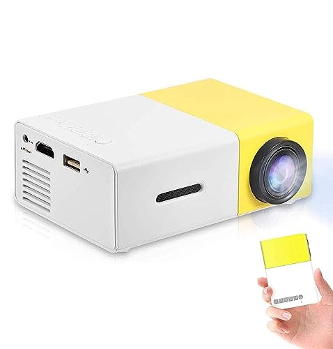 Bewinner Mini Projector, Portable LED Projector for Home Cin...