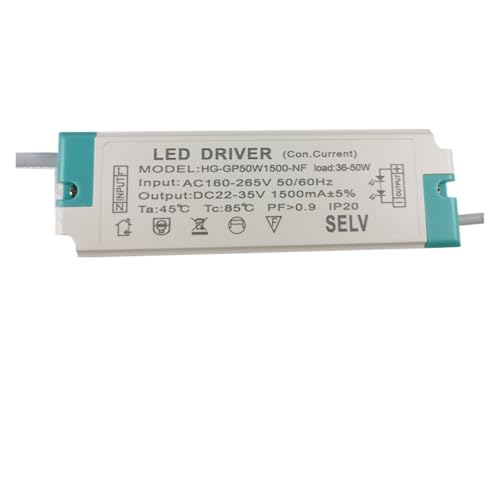 Pilote de puissance LED 1200mA transformateur 40-60W pour dalles