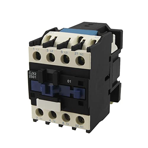 Contacteur moteur CA triphasé 25A relais magnétique bobine 380V AC modèle alternatif CJX2-2501
