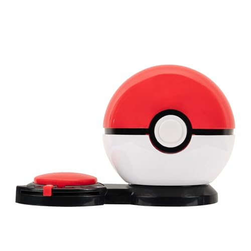 Pokémon Surprise Attack Game - 5.1 cm Larvitar und Scorbunny mit Poké-Ball und Ultra-Ball Plus 6 Angriffsscheiben